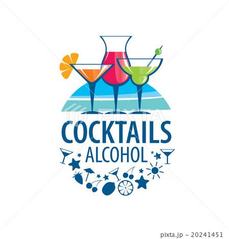 alcoholic cocktails logo 20241451