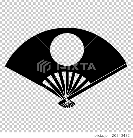 佐治氏　日の丸九本骨扇 20243482