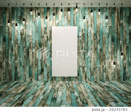 Poster in room on loft style 20243765