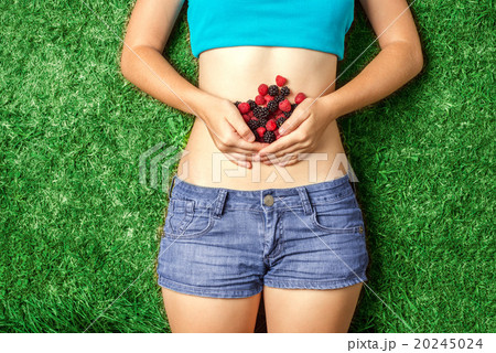Girl with fruit Girl with fruit 20245024