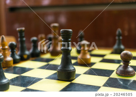 Chess on the dark background. Chess on the dark background. 20246505