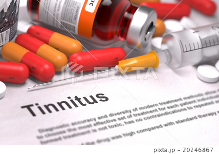Tinnitus Diagnosis. Medical Concept. 20246867