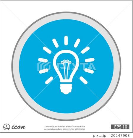 Pictograph of light bulb 20247908