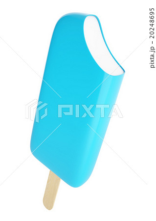 Bitten fresh cold ice cream Bitten fresh cold ice cream 20248695