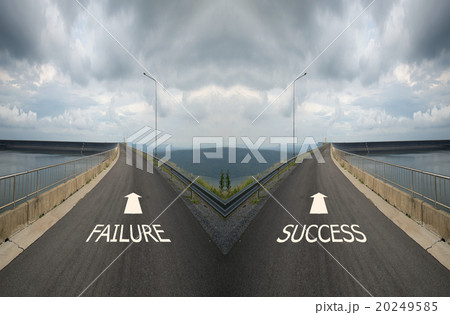 Concept of choice with crossroads Concept of choice with crossroads 20249585
