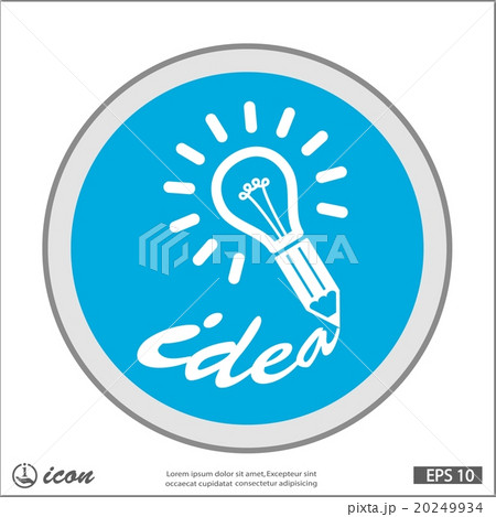 Pictograph of light bulb 20249934