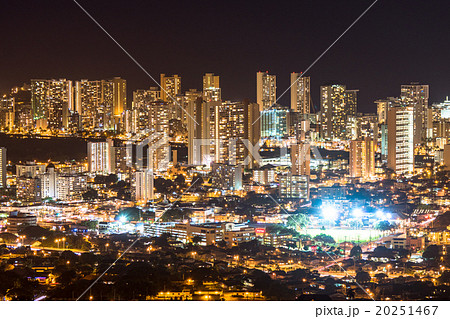 【ハワイ】オアフ島・タンタラスの丘の夜景 【ハワイ】オアフ島・タンタラスの丘の夜景 20251467