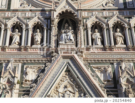 Main facade of Cathedral in Florence,Italy. Main facade of Cathedral in Florence,Italy. 20254840