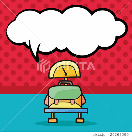 Luggage doodle, speech bubble Luggage doodle, speech bubble 20262390