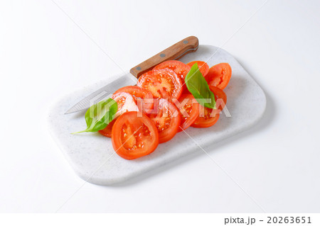 red tomato slices red tomato slices 20263651