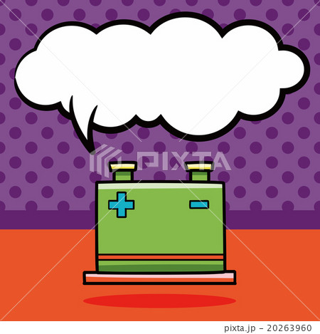power transformer doodle, speech bubble 20263960