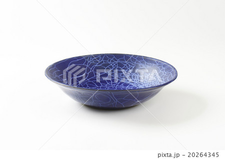 Round blue bowl 20264345