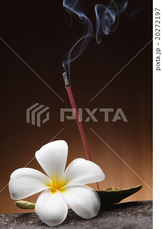Burning incense stick and tray Burning incense stick and tray 20272197