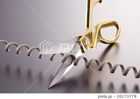 scissors cutting phone cord 20273779