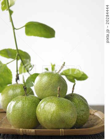 passion fruit with leaf passion fruit with leaf 20284444