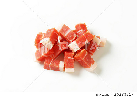 Diced Tyrolean speck 20288517