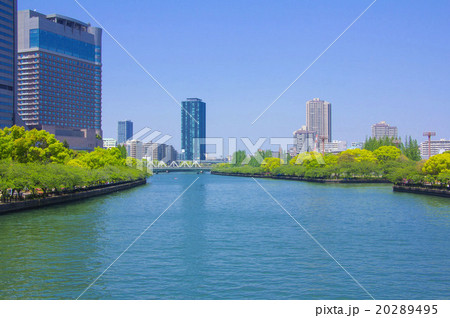 緑と街と川 20289495