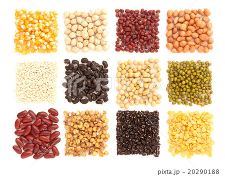 Assortment of beans and lentils Assortment of beans and lentils 20290188