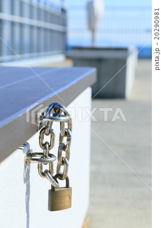 鍵　秘密　厳重　南京錠　施錠 20290981