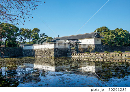 江戸城大手門の写真素材