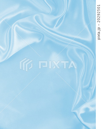 Smooth elegant blue silk or satin as background 20292501