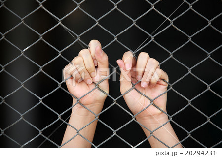 hand in jail. hand in jail. 20294231