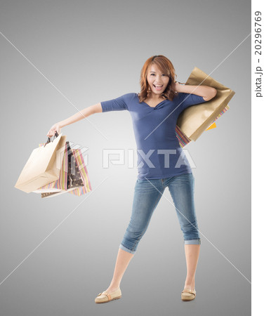 shopping woman shopping woman 20296769