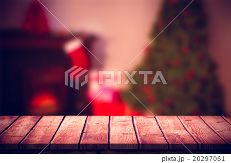 Composite image of home at christmas time Composite image of home at christmas time 20297061