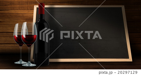 Composite image of red wine Composite image of red wine 20297129