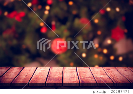 Composite image of wooden table 20297472