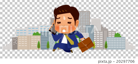 遅刻しそうなビジネスマン 20297706