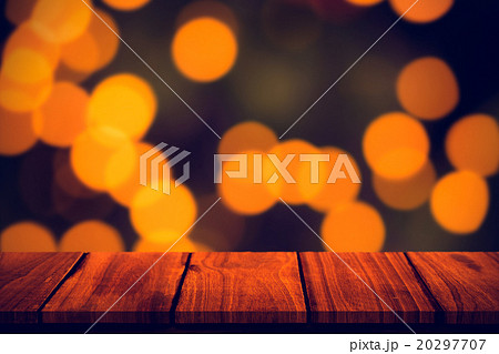 Composite image of wooden table 20297707