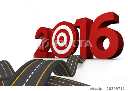 Composite image of bumpy road 20299711