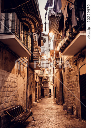 Streets of Bari town in Italy Streets of Bari town in Italy 20299970