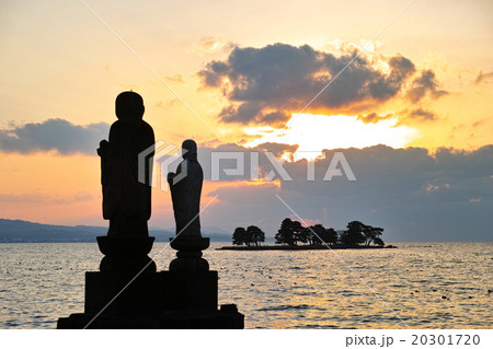 宍道湖　嫁ヶ島　袖師地蔵 20301720