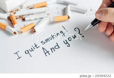 Antismoking background. Stop smoking 20304222