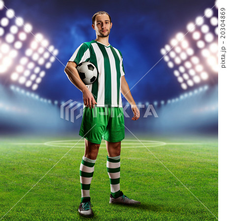 Football-player on the football ground 20304869