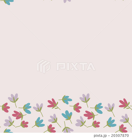 Flower pattern. Spring vector hand-drawn doodle Flower pattern. Spring vector hand-drawn doodle 20307870
