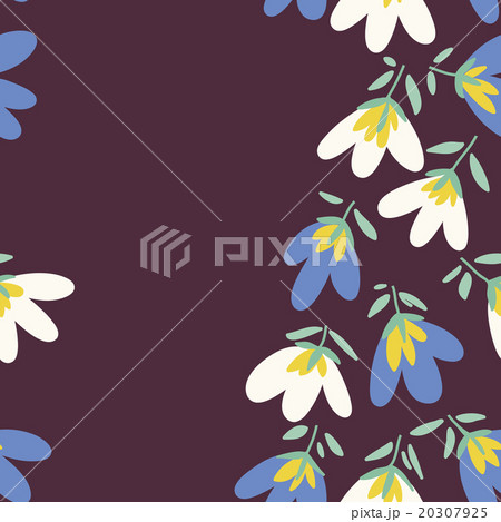 Flower pattern. Spring vector hand-drawn doodle Flower pattern. Spring vector hand-drawn doodle 20307925