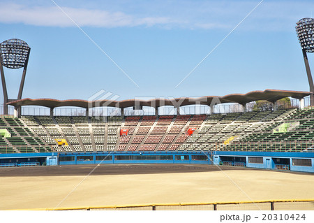 平塚球場の写真素材