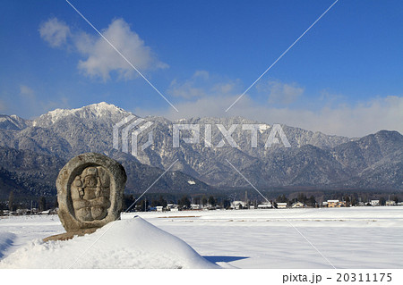 冬の安曇野 冬の安曇野 20311175