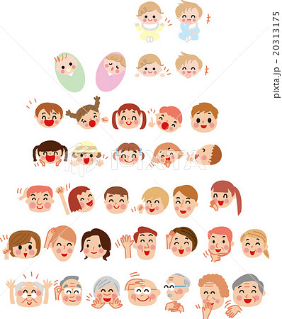 人々表情いっぱい 20313175