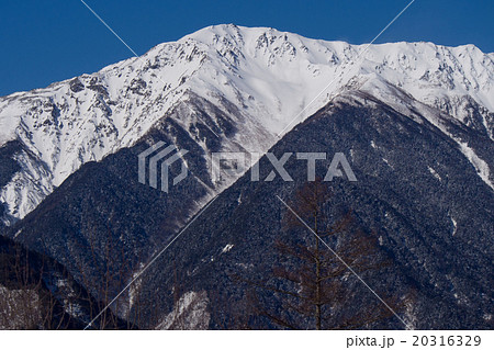 間ノ岳。北岳より。3月 間ノ岳。北岳より。3月 20316329