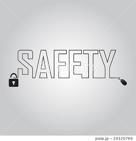 Key and line text, safety concept Key and line text, safety concept 20320769