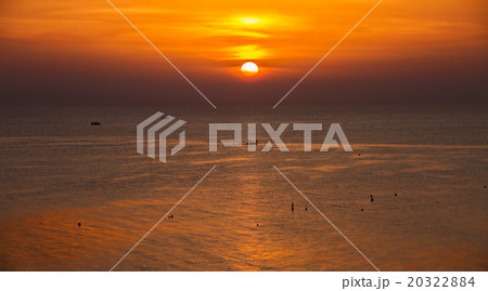 Sunset with Boat Sunset with Boat 20322884