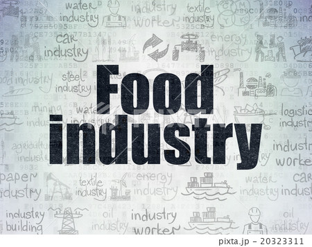 Manufacuring concept: Food Industry on Digital 20323311