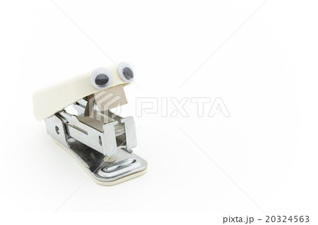 目玉シール・ホチキス: wiggly-eyed stapler 20324563