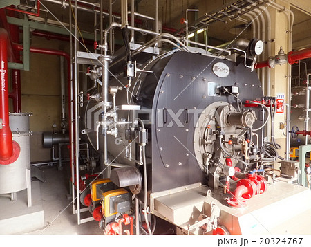 下水処理場にあるボイラ 下水処理場にあるボイラ 20324767