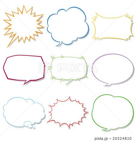 吹き出し 20324810