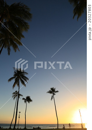 ハワイのサンセット 20327803